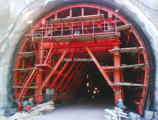 永久的なトンネルの型枠システム/トンネルのライニングのトロリー