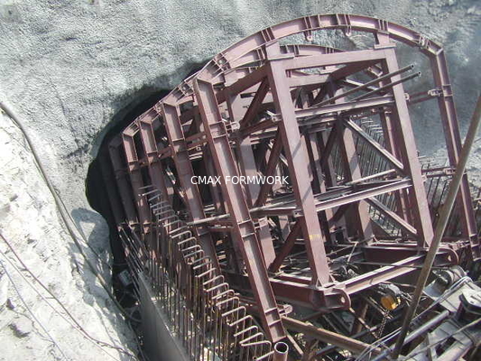 Windbreak の開いた切口のトンネルのための高速トンネルの型枠システム
